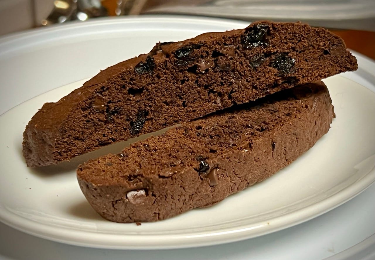 Chocolate Cherry Biscotti